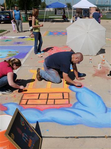 'Chalk This Way' Sidewalk Chalk Art Festival Moves to Lewisville ...